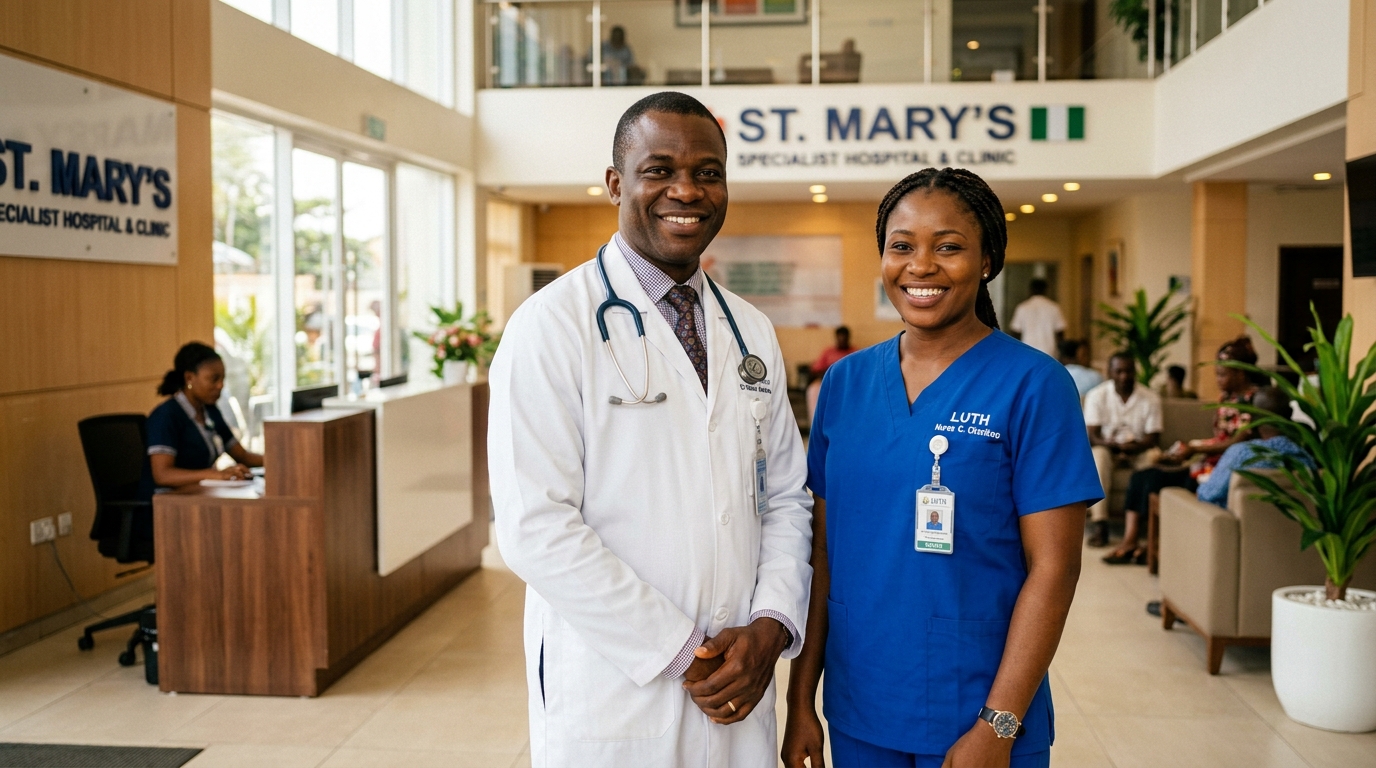 Wyet Num Unity Sanctuary Hospital healthcare team